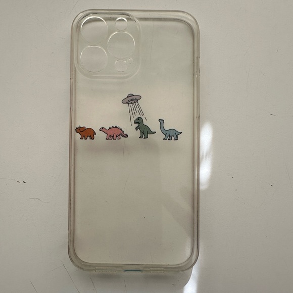 Dinosaur clear phone case - Picture 1 of 1